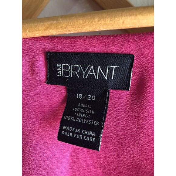 Lane Bryant hot pink  dress size 18 -20 - Picture 5 of 5